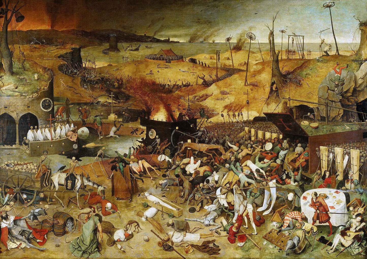 The Triumph of Death Pieter Brueghel the Elder 1562 Painting Poster Art Print