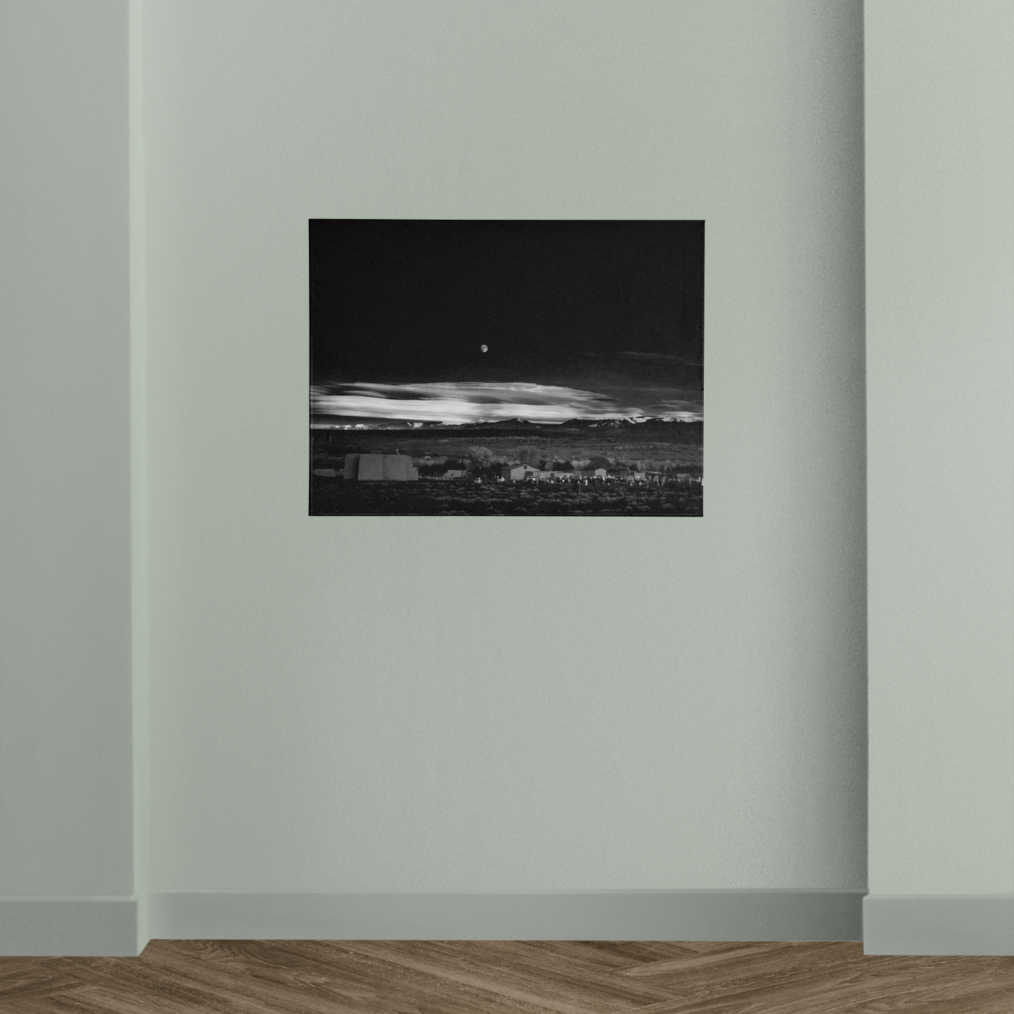 Moonrise, Hernandez, New Mexico 1941 Photo Photograph Poster Art Print