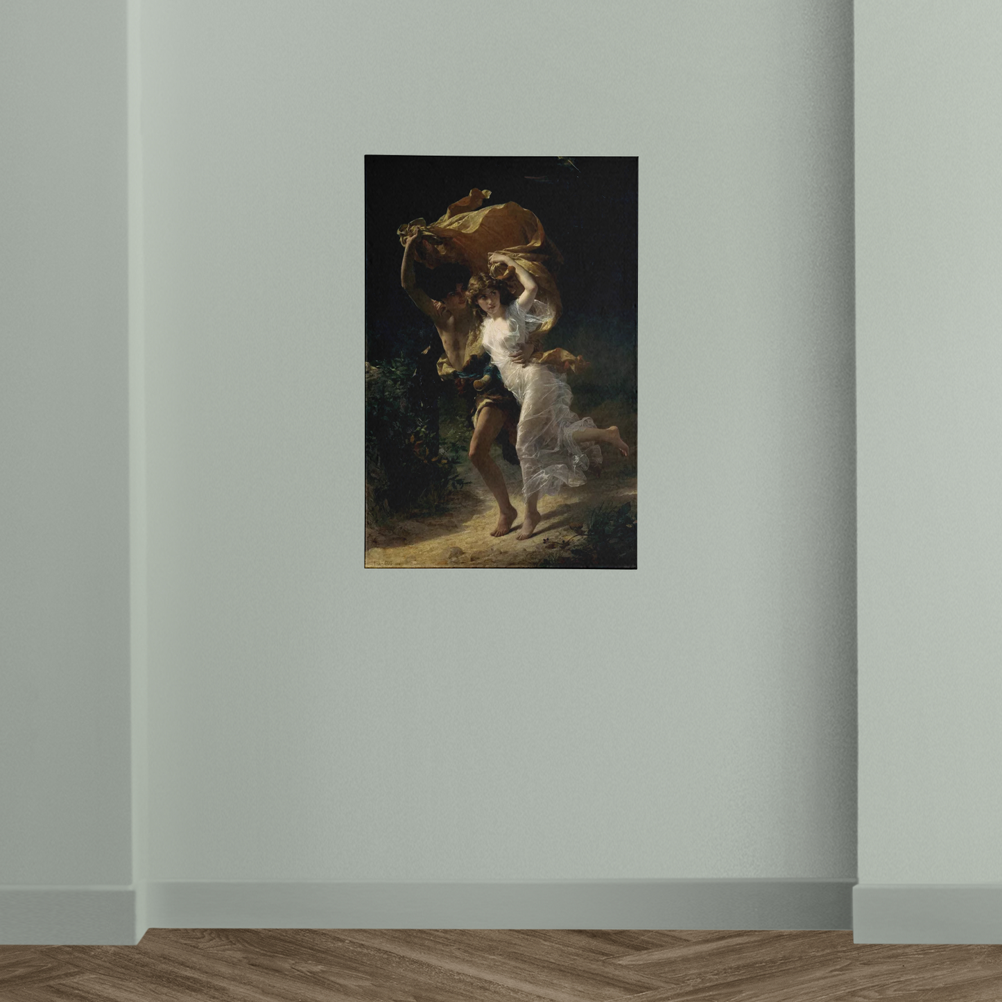Pierre Auguste Cot The Storm 1880 L'Orage France Painting Poster Art Print
