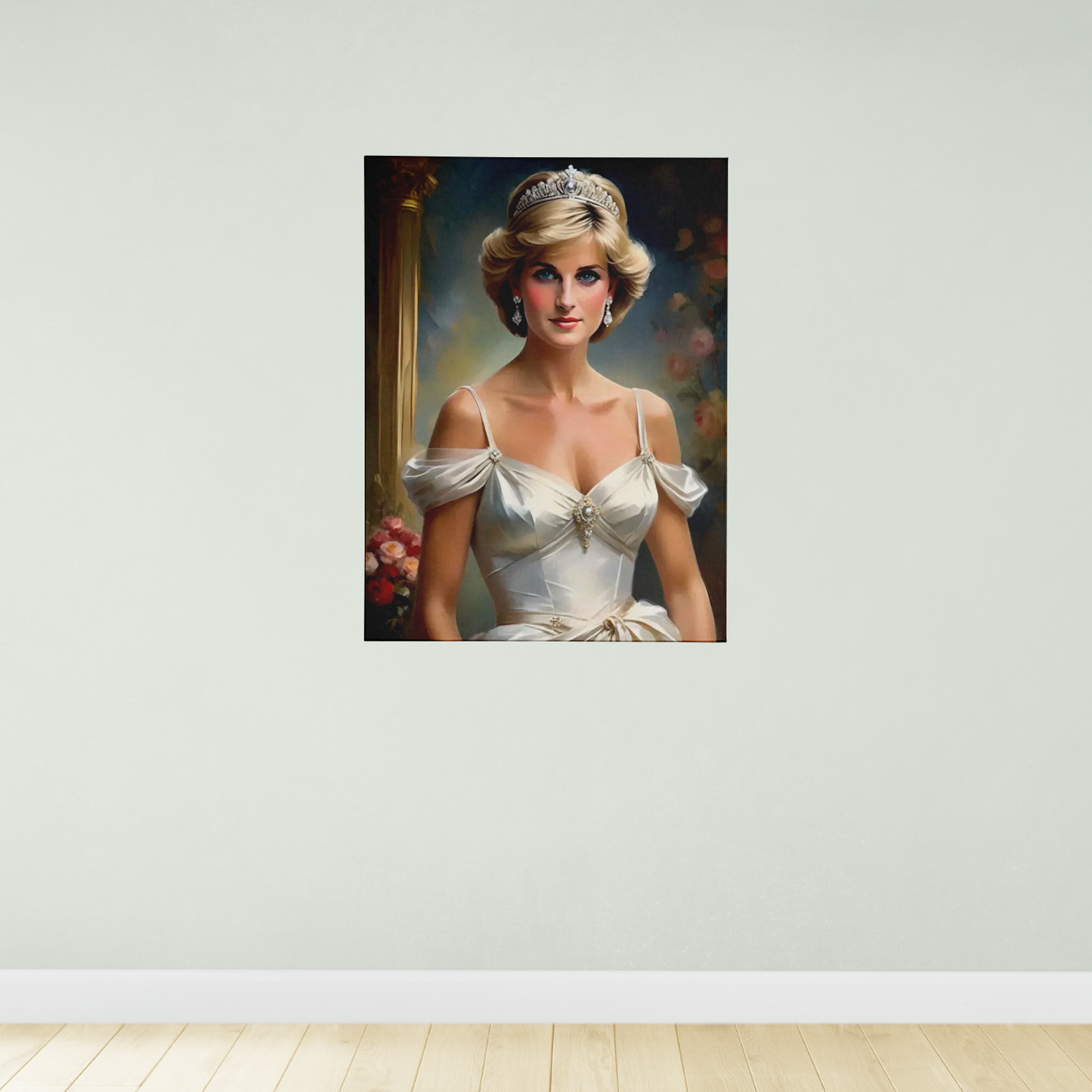 Diana Princess of Wales Painting-Style Portrait Poster Art Print 18 x 24 A