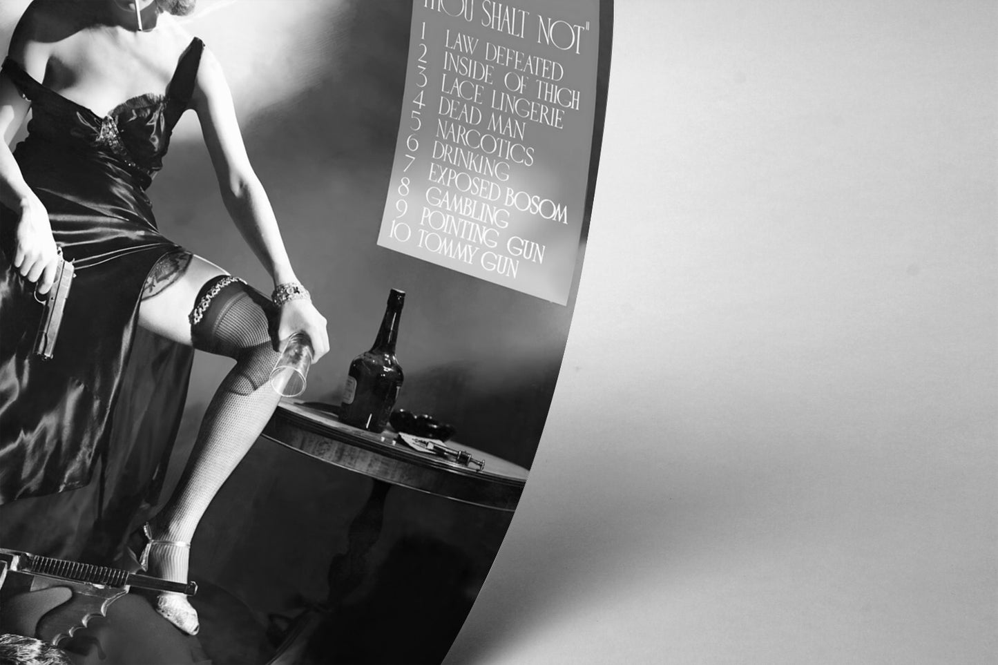 Thou Shalt Not Whitey Schafer Hays Code Protest Hollywood Photo Poster Art Print