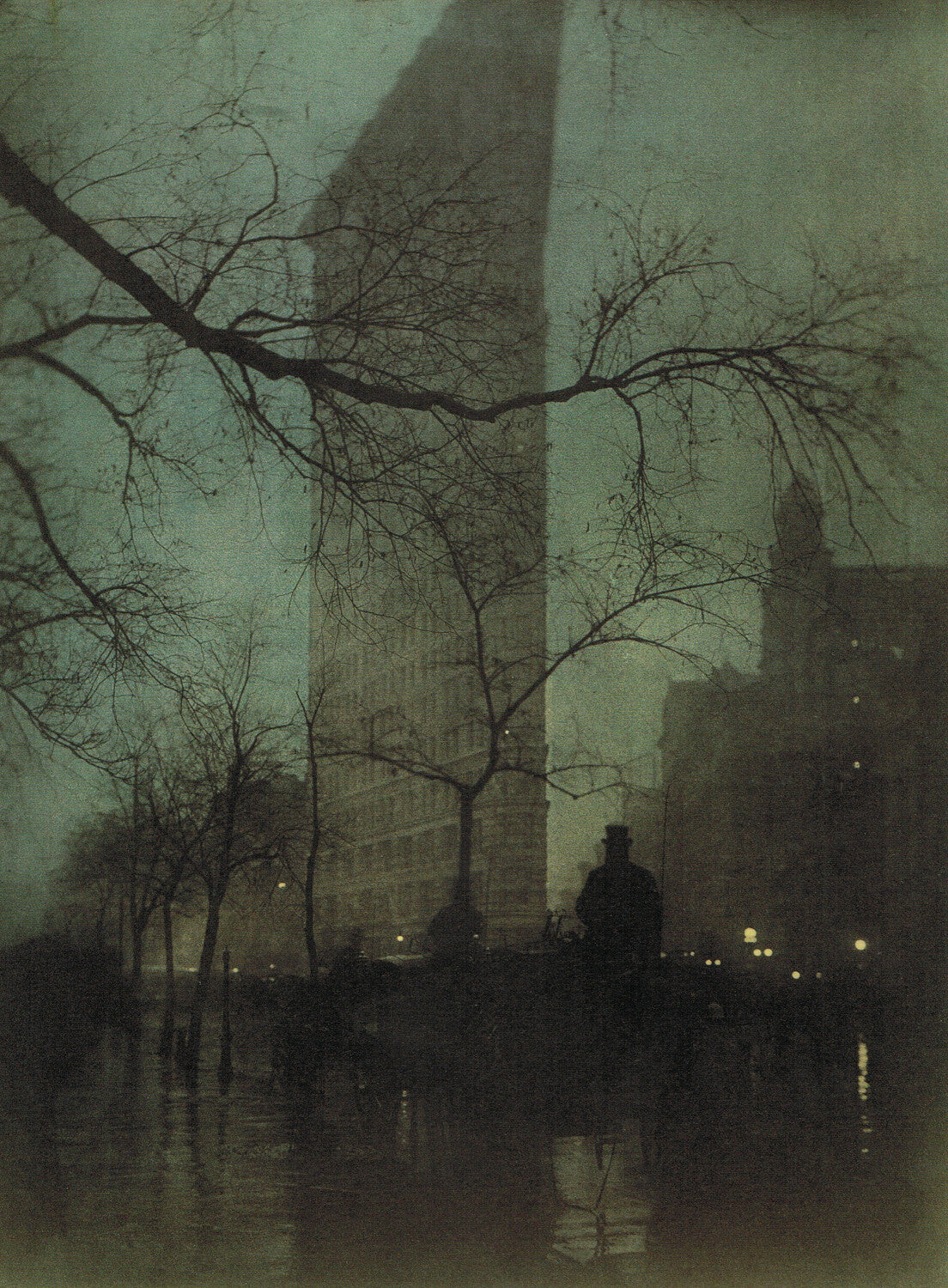 Edward Steichen The Flatiron 1904 New York City Painting Poster Art Print