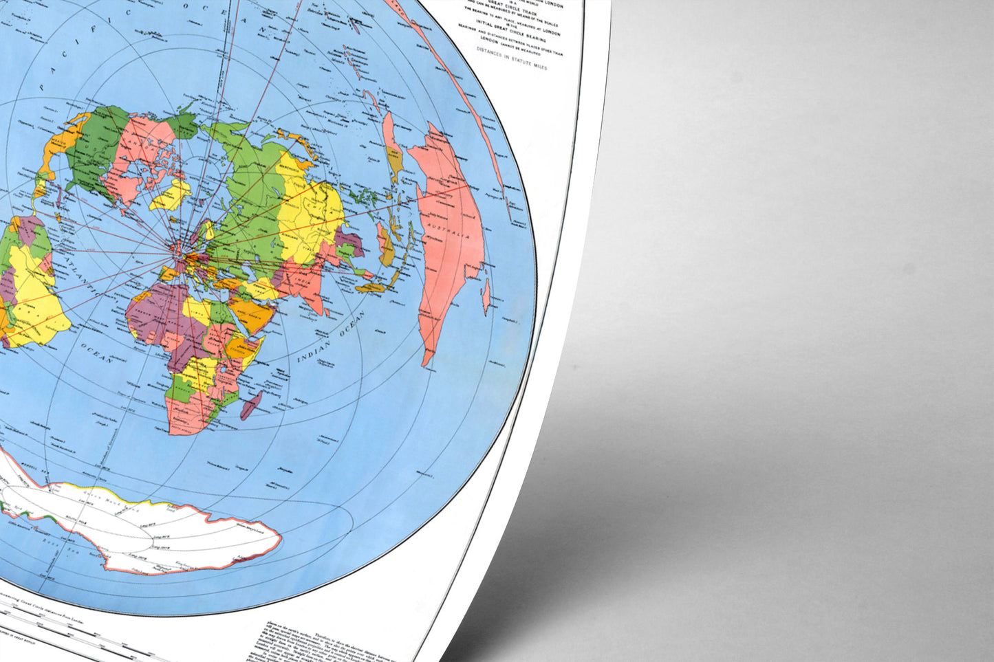 The image is a colorful world map with various countries and regions clearly labeled.