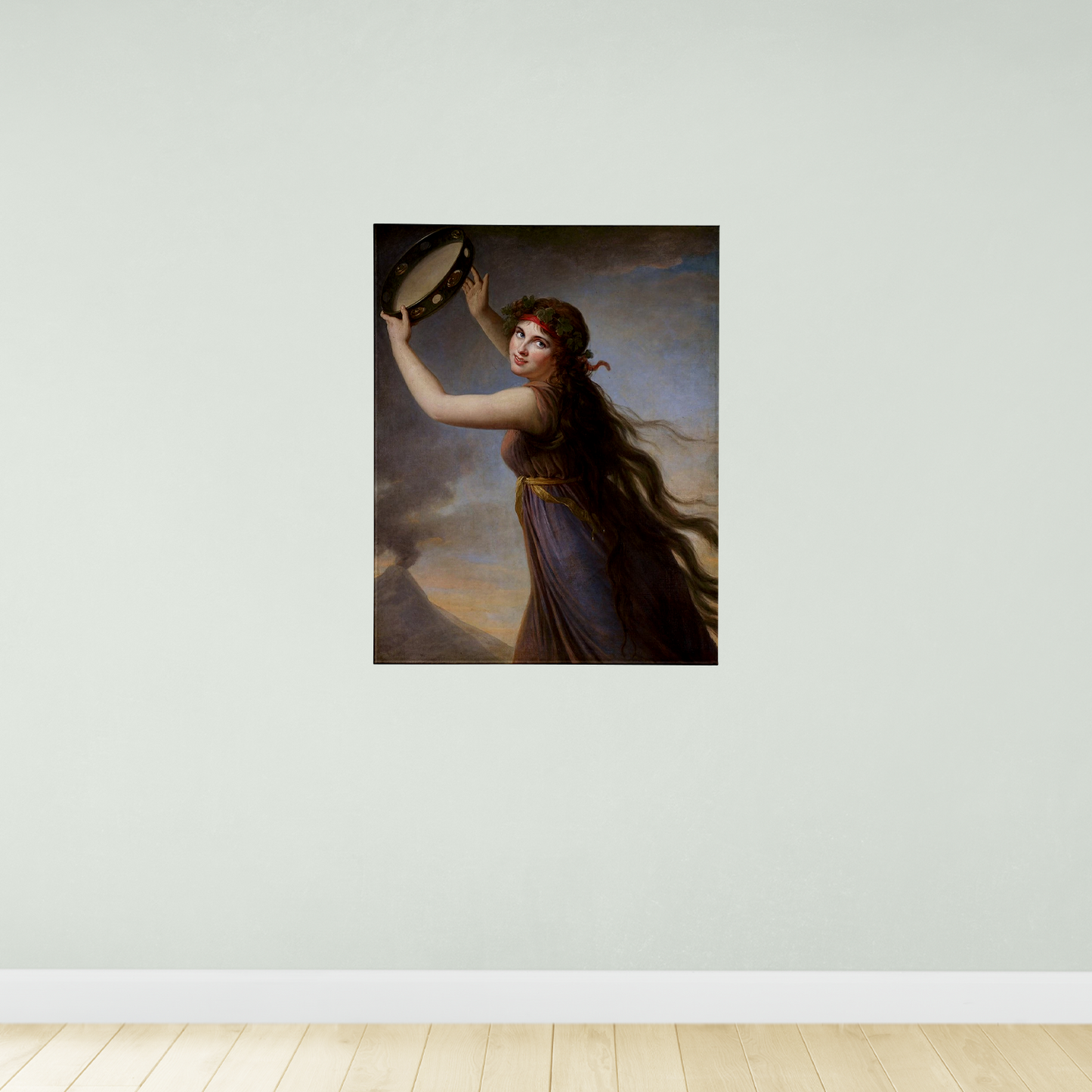 Lady Hamilton as a Bacchante Elisabeth Le Brun 1790 Painting Poster Art Print