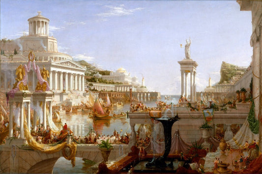 The Course of Empire The Consummation of Empire Thomas Cole 1836 Painting Poster Art Print