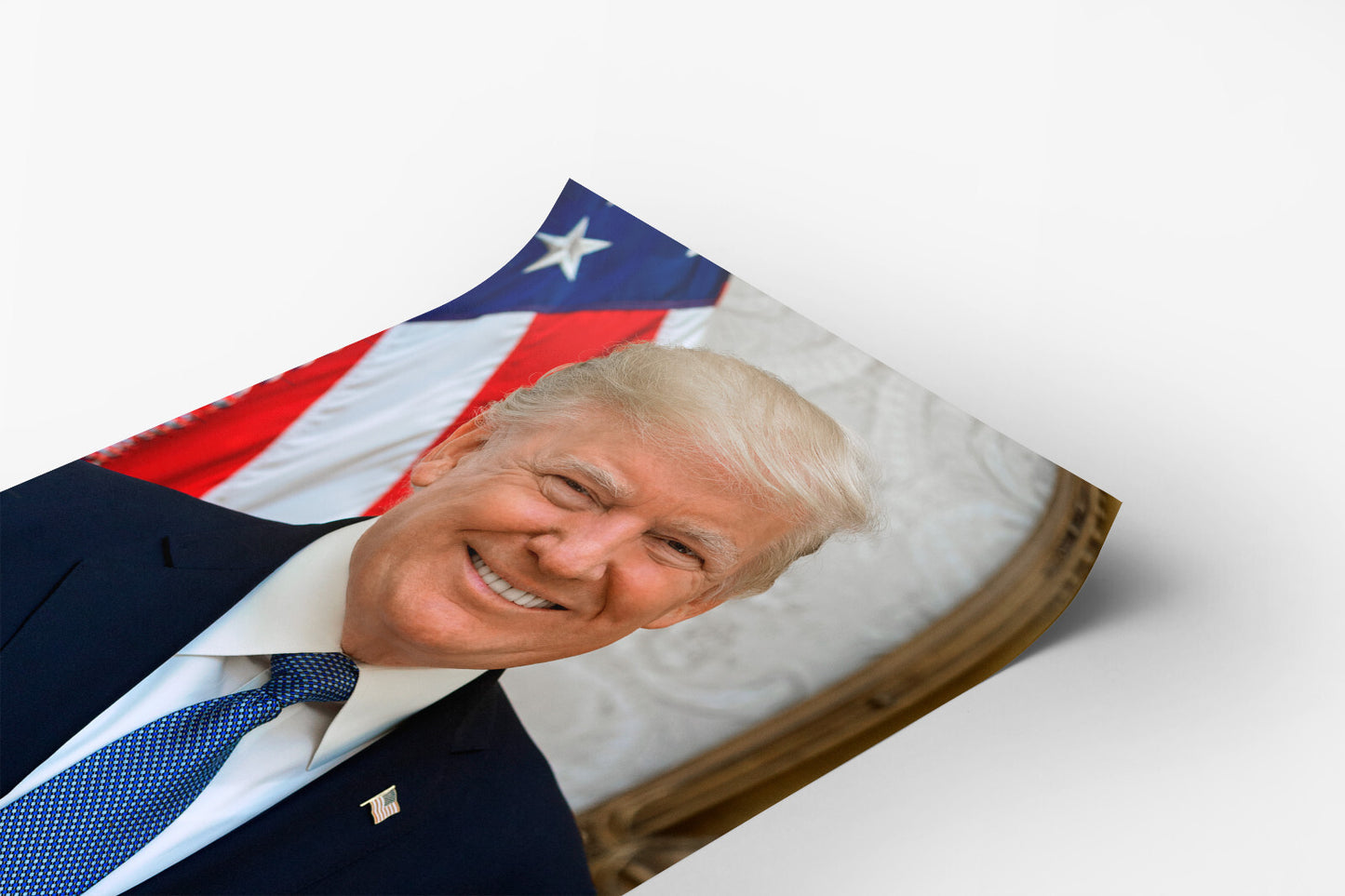 President Donald Trump Official White House Portrait Photo Poster Art Print