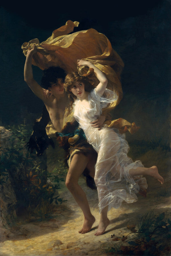 Pierre Auguste Cot The Storm 1880 L'Orage France Painting Poster Art Print