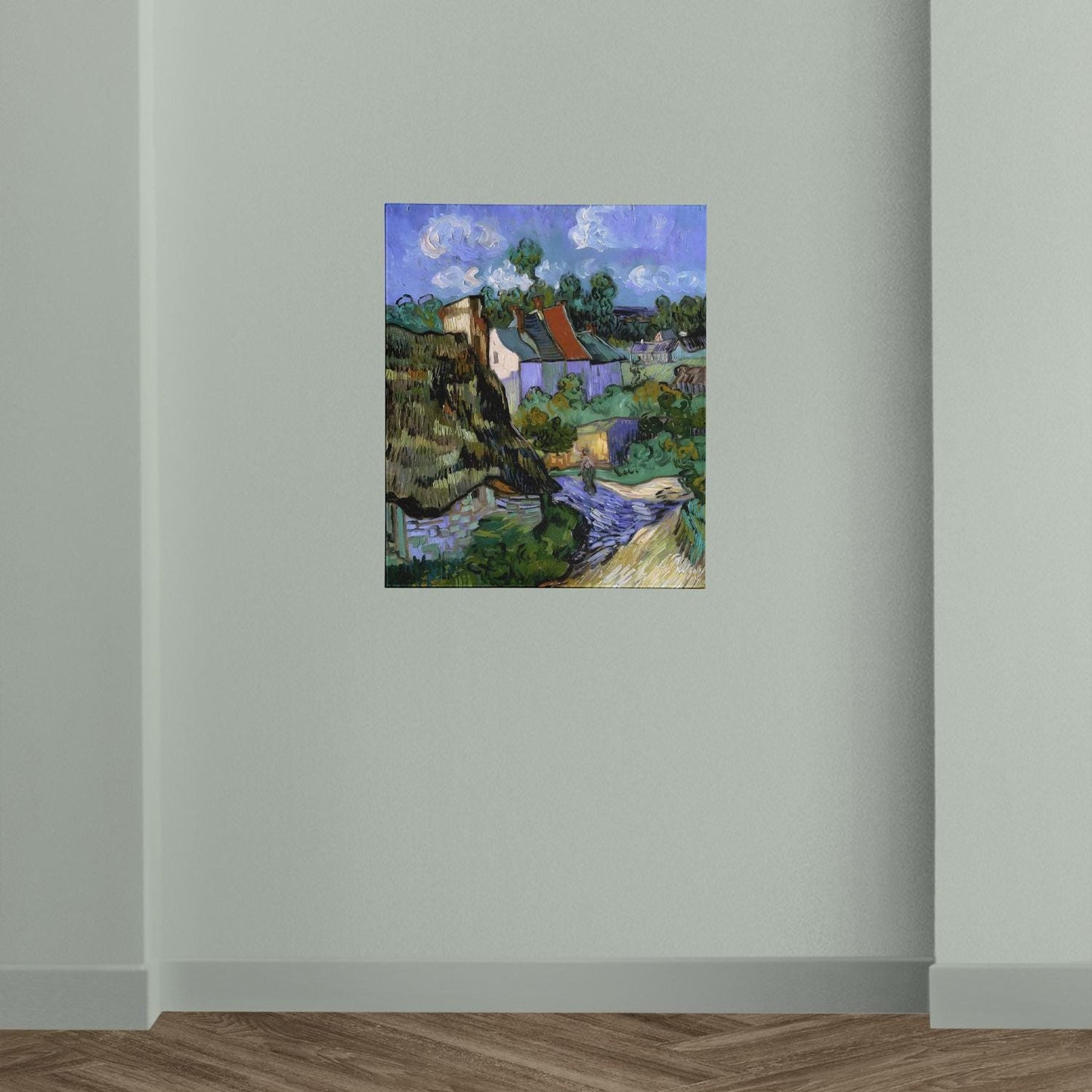 Maisons à Auvers Houses at Auvers Vincent van Gogh Painting Poster Art Print