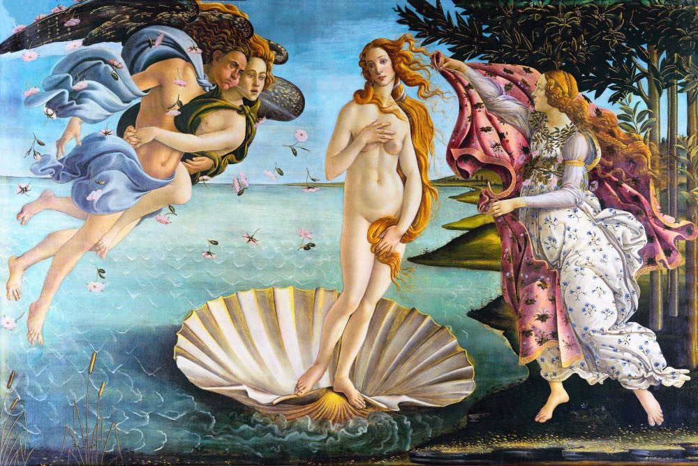 Sandro Botticelli The Birth of Venus Aphrodite 1485 Painting Poster Art Print