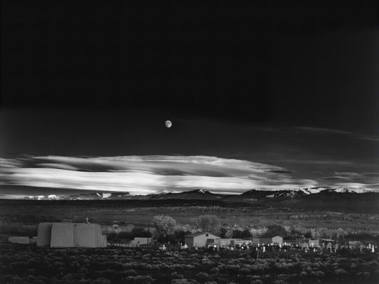Moonrise, Hernandez, New Mexico 1941 Photo Photograph Poster Art Print