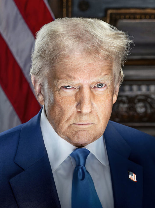 Donald Trump Official White House Portrait 2025 Photo Poster Art Print