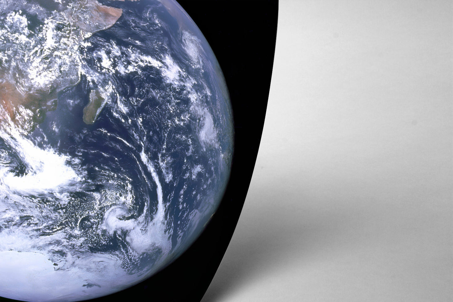 The Blue Marble 1972 Earth from Space Apollo 17 Mission Photo Poster Art Print 24 x 24 in